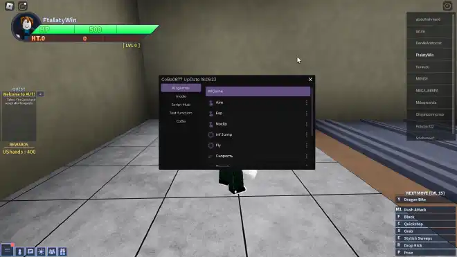 A Universal Time - Чит на роблокс на пк (Auto Skills, Auto Farm)